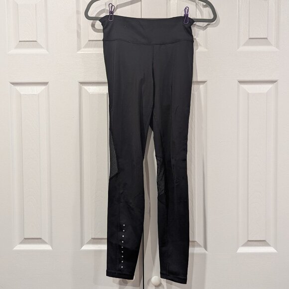 Old Navy legging with mesh details, black, size small - Picture 1 of 2